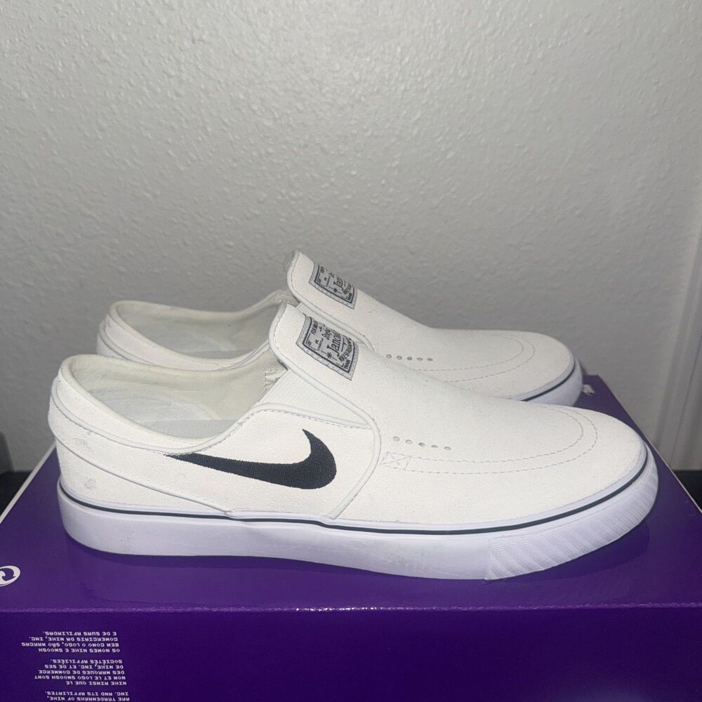 Nike SB Zoom Janoski+ Slip Summit White FN5893-100 Size 7.5 NWT